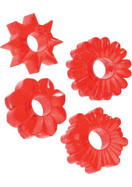 Basic Essentials 4pk Red