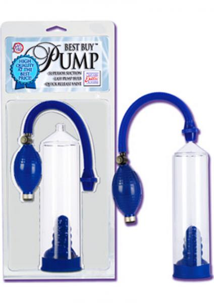 Basic Essentials Penis Pump Blue