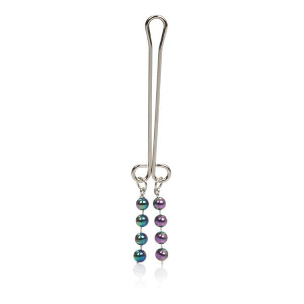 Intimate Play Beaded Clitoral Jewelry Black