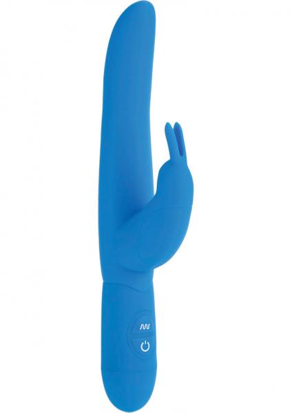 Posh Bounding Bunny - Blue