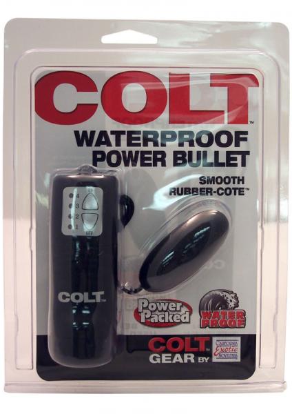 Colt Waterproof Power Bullet Vibrator Black