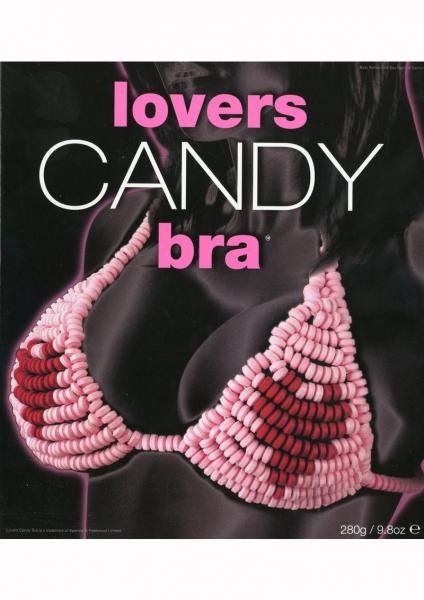 Lover's Candy Bra Heart Red, Pink