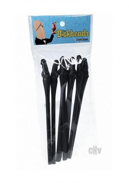 The Dickheads Groom Straws