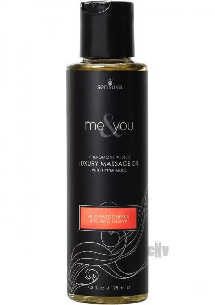 Me & You Massage Oil Passion Fruit Guava 4.2oz
