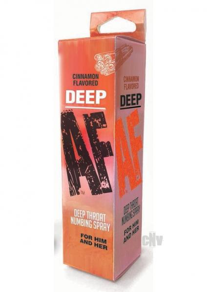 Deep AF Numbing Throat Spray Cinnamon