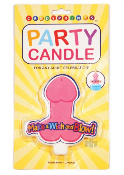 Make a wish and blow penis party candle