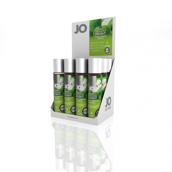 System JO H2O Flavored Lubricant Green Apple 1oz