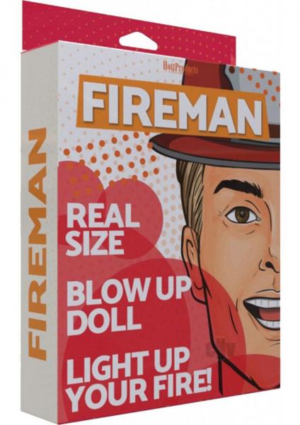 Fireman - Inflatable Party Doll