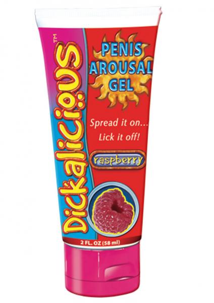 Dickalicious Penis Arousal Gel 2oz Raspberry