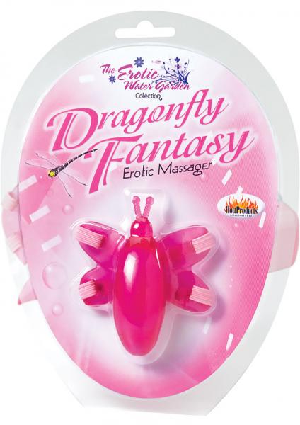 Dragonfly Fantasy Erotic Massager Pink