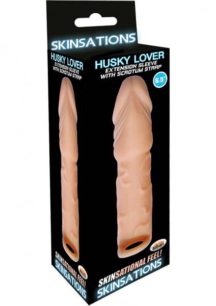 Skinsations Husky Lover Extension Sleeve Scrotum Strap 6.5 inches