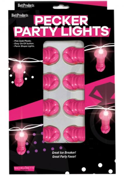 Light Up Pink Penis String Party Lights