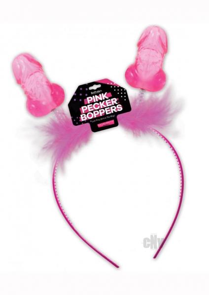 Pink Pecker Bopper Head Band O/S