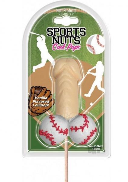 Sports Nuts Cock Pop Baseballs Vanilla