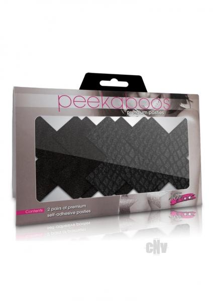 Classic Black X Pasties