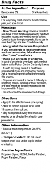 Master Series Frozen Deep Throat Desensitizing 4 oz Spray