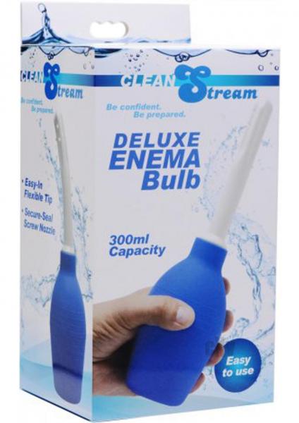Blue Douche and Enema Flush Bulb