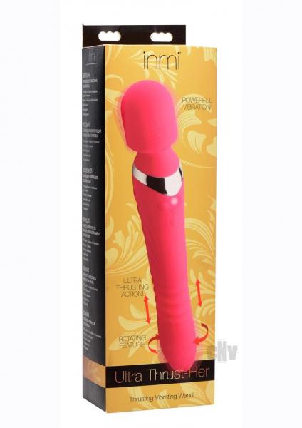 Ultra Thrusting and Vibrating Silicone Wand