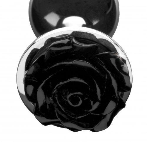 Black Rose Anal Plug- Medium