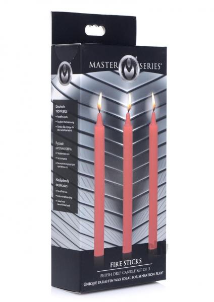 Fetish Drip Candles 3 Pack - Red