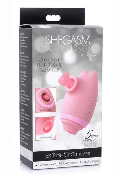 Kitty Licker 5X 3 in 1 Clit Stimulator