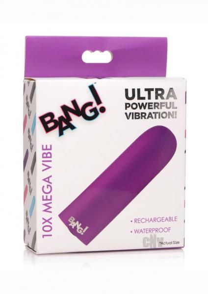 10X Mega Vibrator - Purple