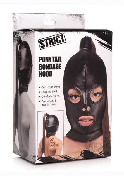 Ponytail Bondage Hood