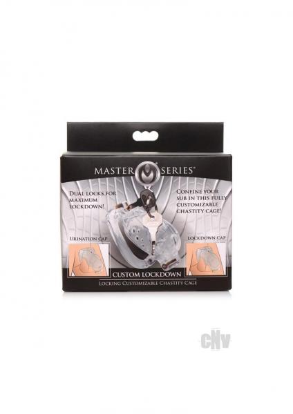 Lockdown Customizable Chastity Cage - Clear