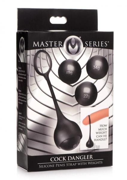 Cock Dangler Silicone Penis Strap with Weights
