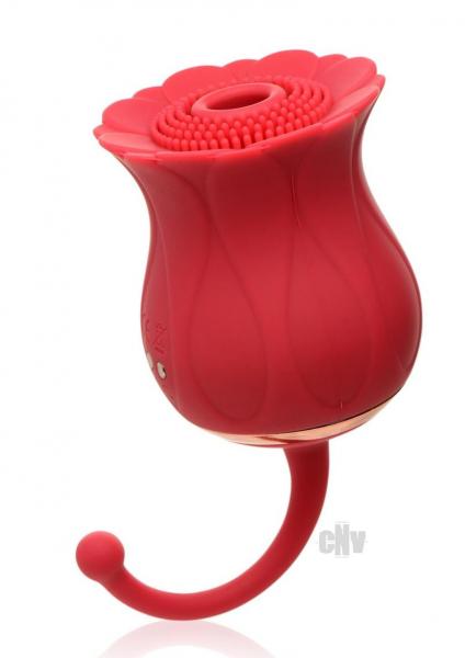 Royalty Rose Textured Suction Clit Stimulator