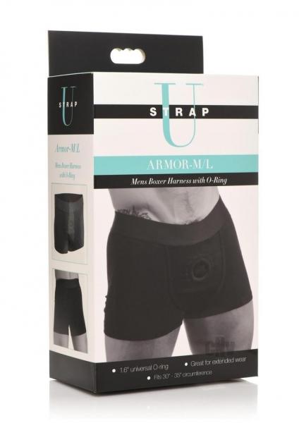 Armor Mens Boxer Harness with O-Ring - ML