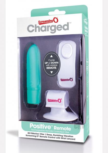 Screaming O Charged Positive Remote Control - Kiwi Mint