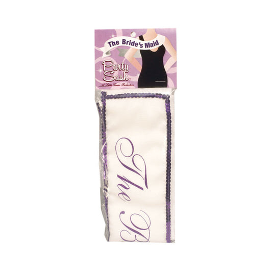 The Bride's Maid Sash