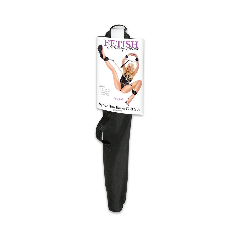 Fetish Fantasy Spread Em Bar And Cuff Set