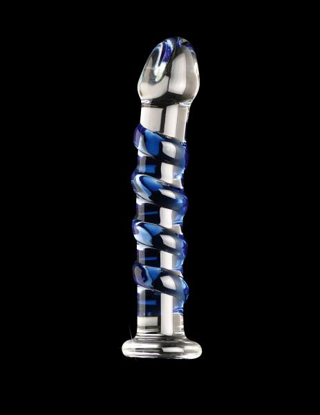 Icicles No 5 Glass Dong 7 Inches Clear
