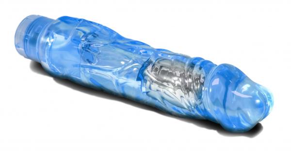Wild Ride Vibrating Dong - Blue