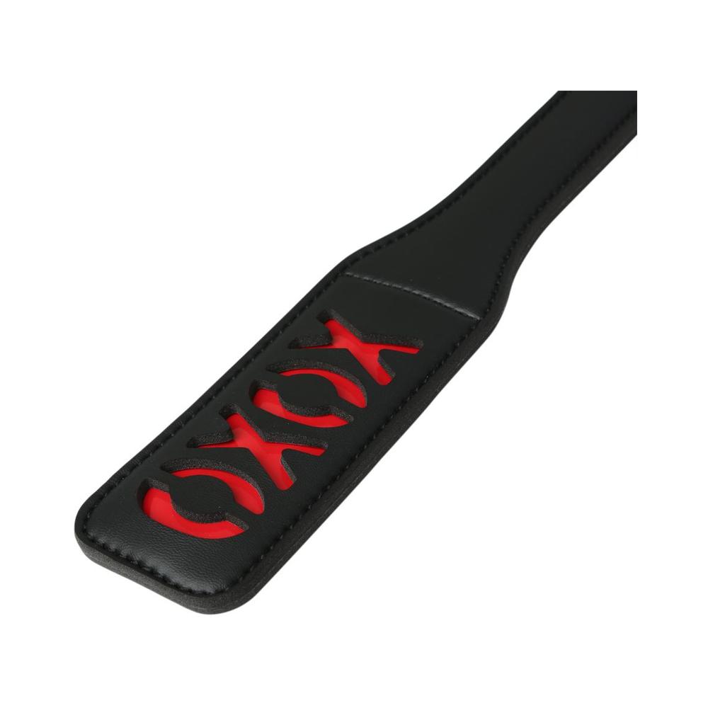 Sex and Mischief XOXO Paddle Black