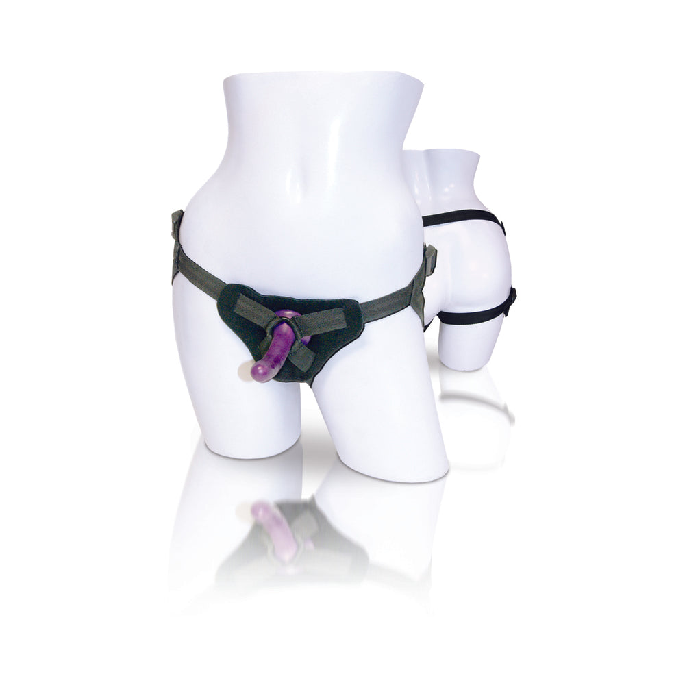 Sex & Mischief Strap-on & Silicone Dildo Kit