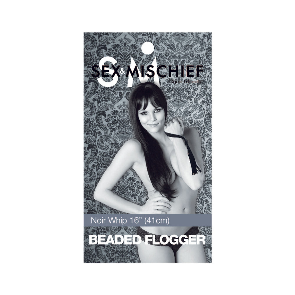 S&M Beaded Flogger