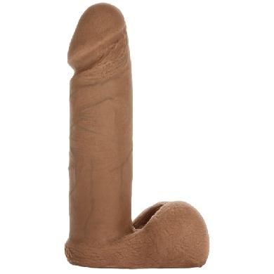 Vac-U-Lock 6 Ultraskyn Cock Attch. - Brown