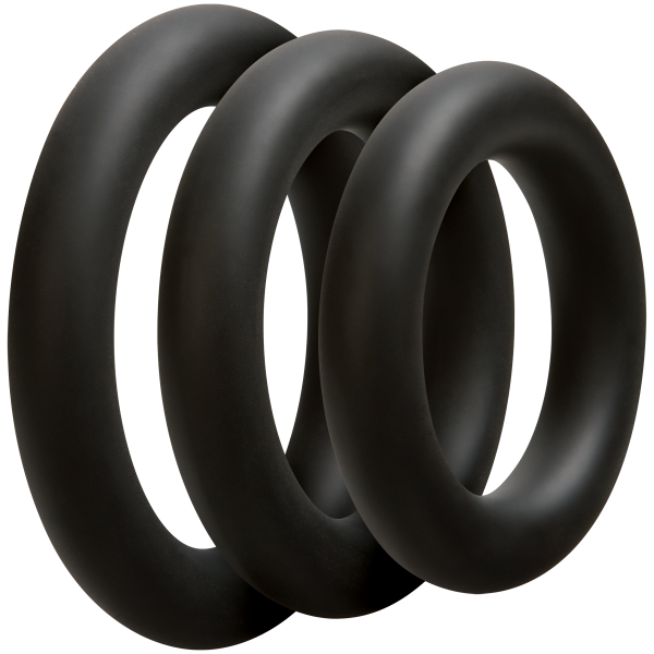 Optimale 3 C-ring Thick Set Black