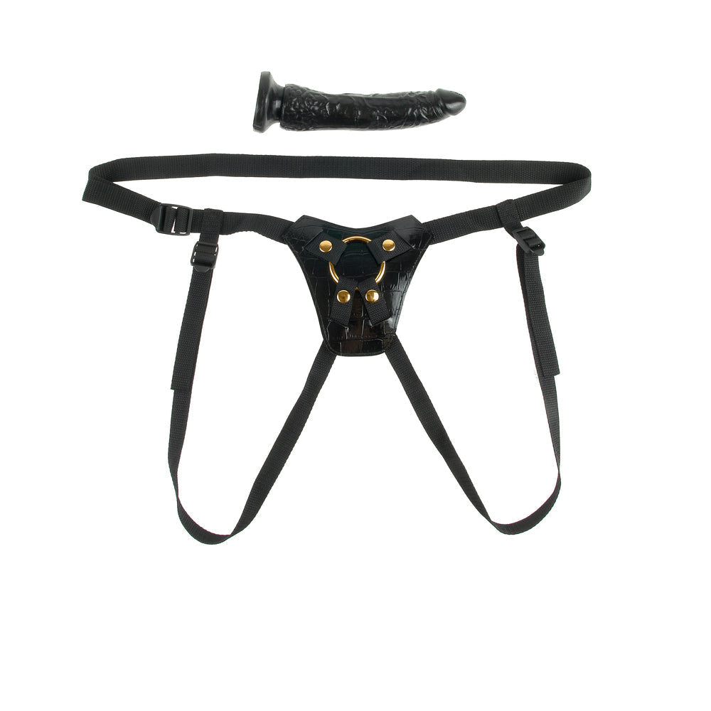 Fetish Fantasy Gold Designer Strap On Black