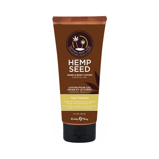 Earthly Body Hand & Body Lotion Nag Champa 7oz Tube