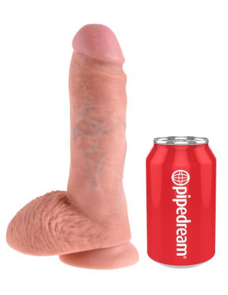 Kc 8 Cock W/balls Flesh