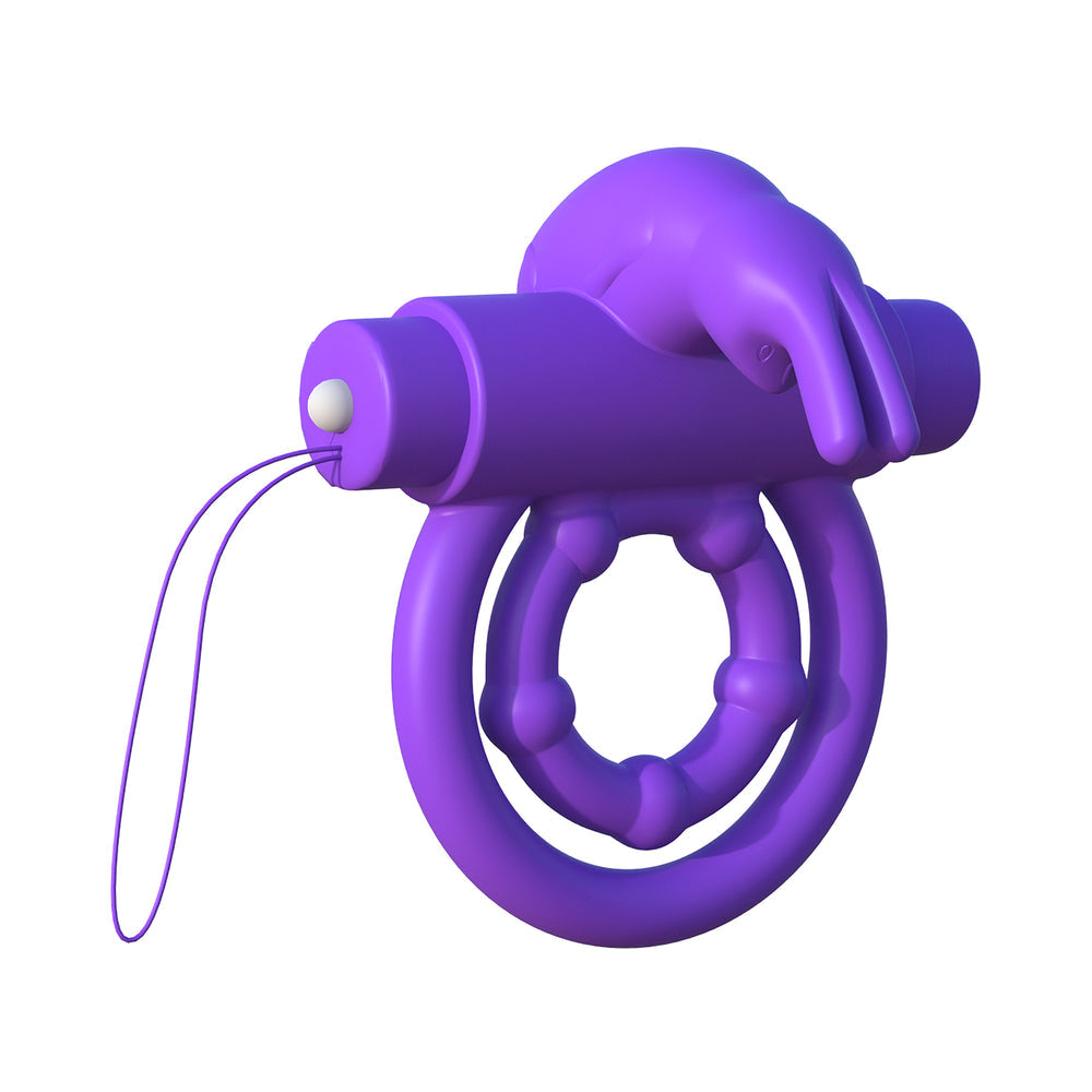 Fantasy C-Ringz Remote Rabbit Ring Purple