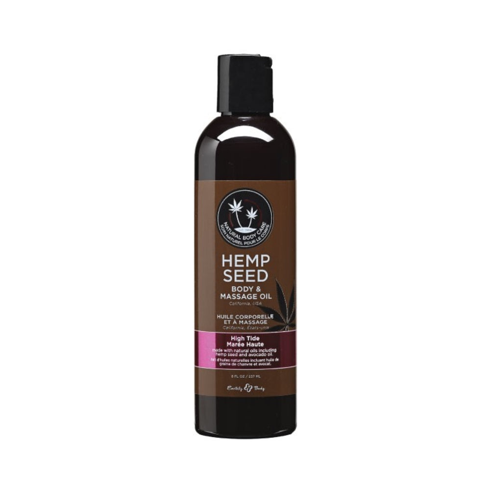 Earthly Body Massage Oil High Tide 8oz.