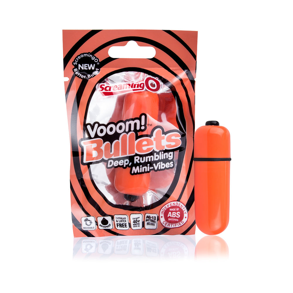 Screaming O Vooom Bullets - Tangerine Orange