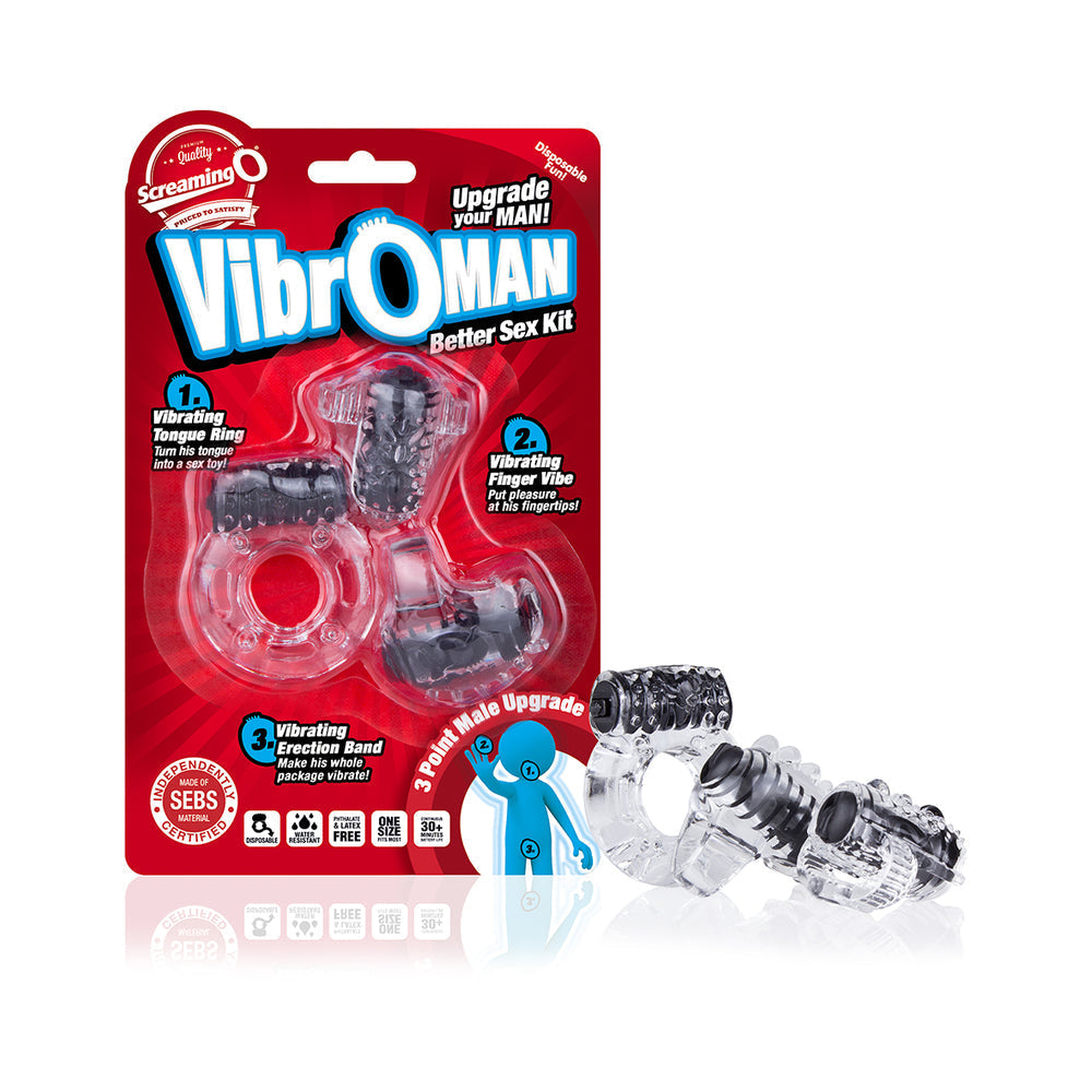 Screaming O VibrOman Black