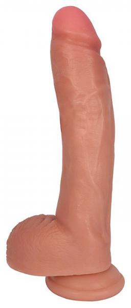JOCK 10 Inch Dong with Balls Flesh