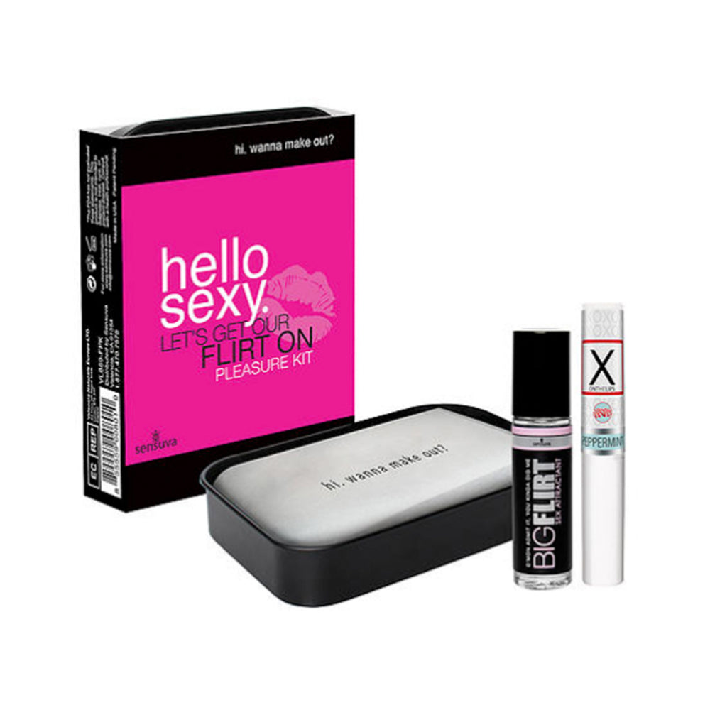 Hello Sexy Lets Get Our Flirt On Pleasure Kit